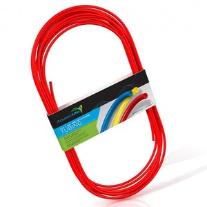 Aquatic Life: 1/4" Polyethylene Tubing - 50 FT (15m) - Red