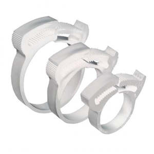 Sanking: Hose Clamp - White