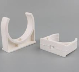 Pipe Clip - DIN - White