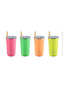 Coffee Tea: Frank Green Party Cups Neon