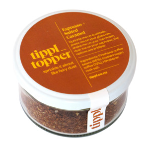 Coffee Tea: Tippl Espresso & Salted Caramel Topper