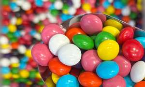 Snacks: Rainbow Chocolate Buttons