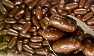 Snacks: Dark Chocolate Licorice Bullets