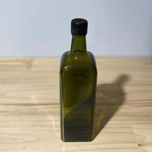 Containers: 1000ml Marasca antique green bottle 0.57kg