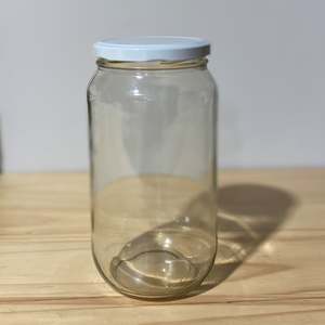 Containers: 1000ml Food twist jar with white twist cap 0.46kg