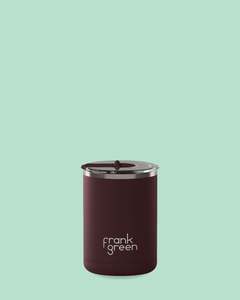 Frank Green Cup Hinged Lid Chocolate 12oz