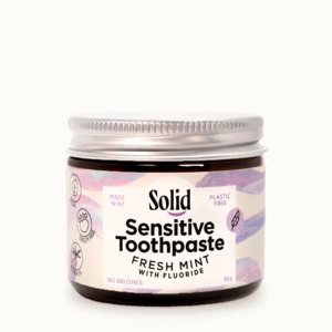 Local Bath Beauty: Solid Fluoride Toothpaste Jar 100g (Sensitive)