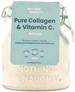 Local Bath Beauty: Pure Collagen & Vitamin C - 500g Jar