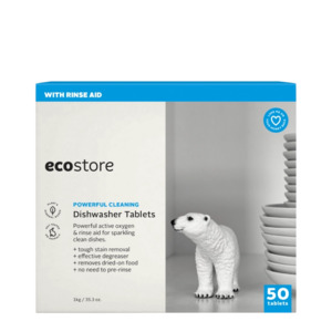 Sustainable Cleaning: ecostore Dishwasher Tablets 50pk