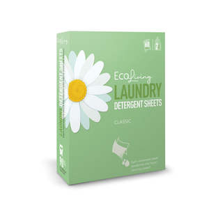 Eco Living Laundry Detergent Strips, Ultra, 60 Loads