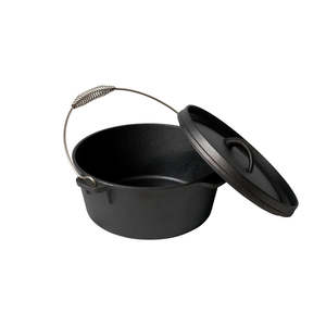 Bakeware Enamelware: Cast Iron Camp Oven