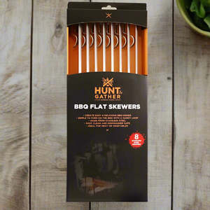 Stainless Steel Skewers 8pk