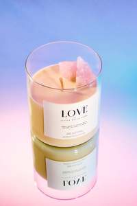Crystal Candle Love