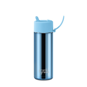 Frank Green 20oz  Chrome Light Blue
