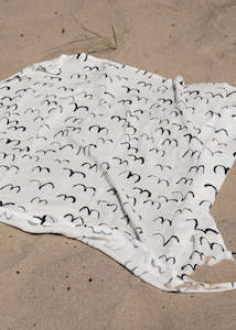 Bird Muslin Blanket