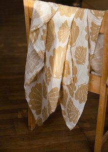 Blankets Throws: SNÄCKA Muslin Blanket, Sand