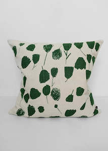 Cushions: Bouquet Cushion Cover, Green