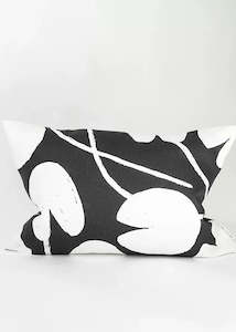 Cushions: Water Lilies Cushion Cover, Night Blue 68*48cm