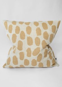 Cushions: Dots Cushion Cover, Sand
