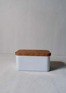 Tableware: Noda Horo Enamel Butter Case, 450g