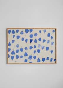 Poster: Bouquet, Blue Poster