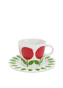Floyrd Lingonberry Coffee Cup with Saucer