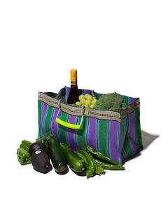 Puebco Recycled Plastic Stripe Bag / Wide
