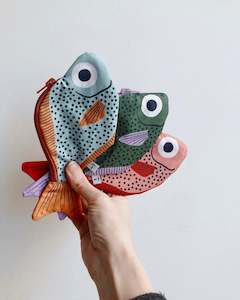 Accessories: Sweeper fish Keychain Purse