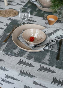 Dark Green Gran Linen Place Mat