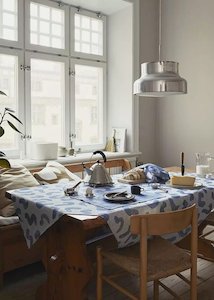 Udon Linen Tablecloth, Blue