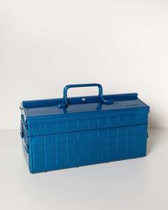 Toyo Steel Cantilever Toolbox ST-350 - Blue