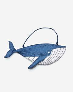 Accessories: Blue Whale Shoulder Bag