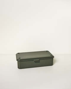 Toyo Steel Mini Trunk Toolbox T-190 – Moss Green