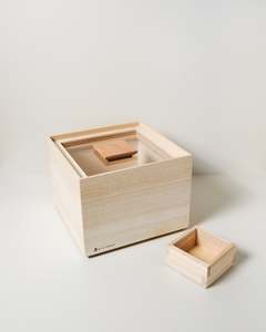 Stackable Wooden Container – 3 kg