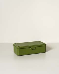 Storage: Toyo Steel Mini Trunk Toolbox T-190 – Japanese tea Green