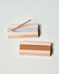 All: Japanese Hinoki Cypress Forest Incense & Holder