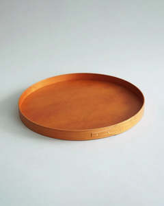Cherry Shaker Round Tray