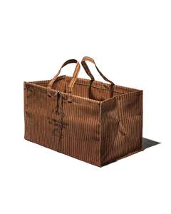 All: Puebco Waxed Canvas Large Bag - Brown