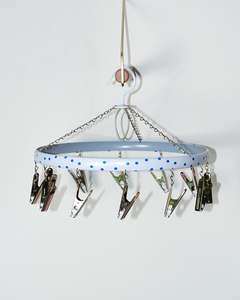 Japanese Circle Clothes Hanger with 12 Clips