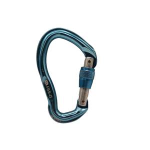 New Arrivals: Five-O Locking Carabiner – Blue Screwgate