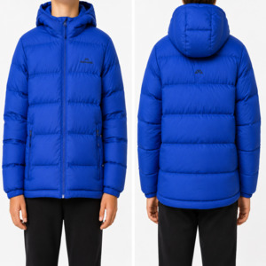 Kathmandu Kids Hooded Down Jacket – Blue – Size 14 Years/ 152cm-164cm height