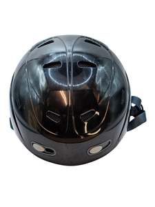 Winter: RED Skycap Snow Helmet Black - Medium (58cm)