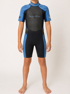 Body Glove Kids Shorty Wetsuit Junior Size 8 Blue/Black