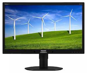 Philips 231B4Q Full HD 1920×1080 IPS Monitor, 75Hz, DisplayPort, DVI, VGA – R&hellip;