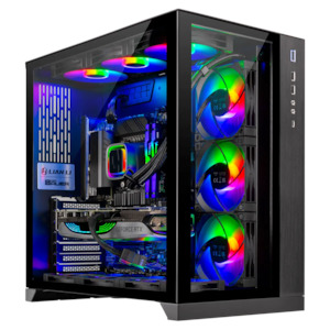 Prebuilt Gaming Pcs: Loki's Trickster Gaming PC - RTX4080 + Ryzen 7 7800X3D + 32GB DDR5 + 2TB NVMe, Windows 11 - Brand New