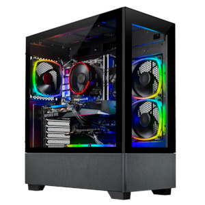 Hel's Shadow Gaming PC - RTX 4060 Ti, Ryzen 7600, 32GB DDR5, 2TB NVMe, Wind&hellip;