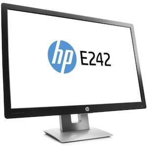 Peripherals: HP EliteDisplay E242 24” LED Monitor – Full HD 1920x1200 – Refurbished Excellent Condition