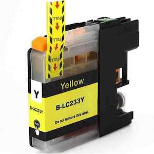 Compatible Brother Ink Cartridges Affordable Reliable Printing In Hamilton Waikato: LC233Y Compatible Yellow Cartridge – Reliable Printing in Hamilton, Waikato