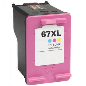 Compatible Hp Ink Cartridges High Quality Cost Effective Printing In Hamilton Waikato: HP 67XL Compatible Tri-Colour Ink Cartridge – Reliable Printing in Hamilton, Waikato