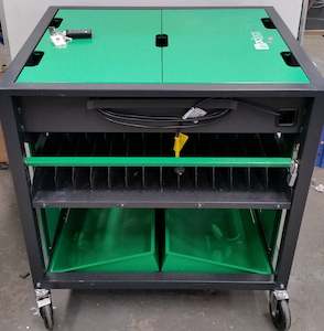 PC Locs Revolution ECO – 28-Bay Mobile Laptop Charging Trolley – Refurbished&hellip;